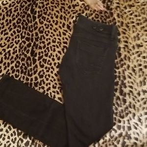 Black G-star cropped jeans